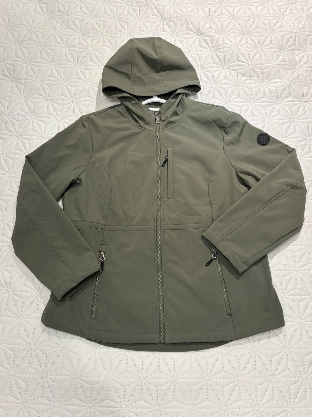 Women’s Jacket Nautica Olive Green Softshell